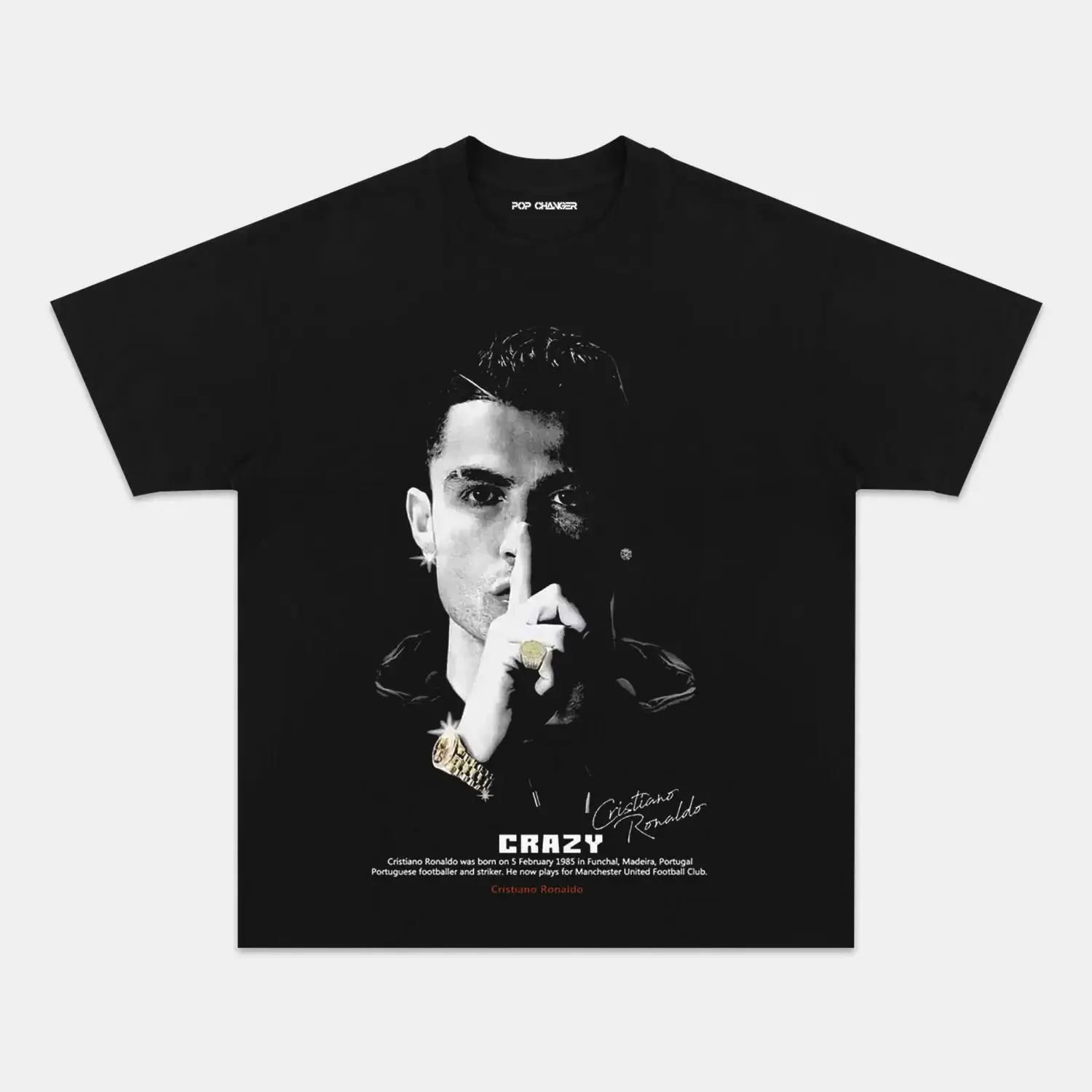 CRISTIANO RONALDO V5 TEE Style001 Hoodie, Sweatshirt | CiraTrend.com (Image 3)