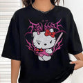 CRYBABY Kitty T-Shirt, Graphic Tees Y2k Style Clothes Men Women Streetwear Hoodie, Sweatshirt | CiraTrend.com
