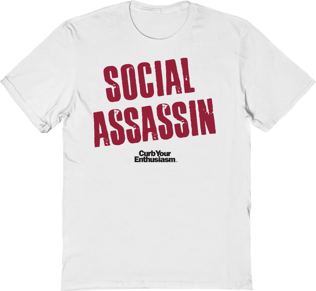 Social Assassin Curb Your Enthusiasm T-Shirt Hoodie, Sweatshirt | CiraTrend.com (Image 4)