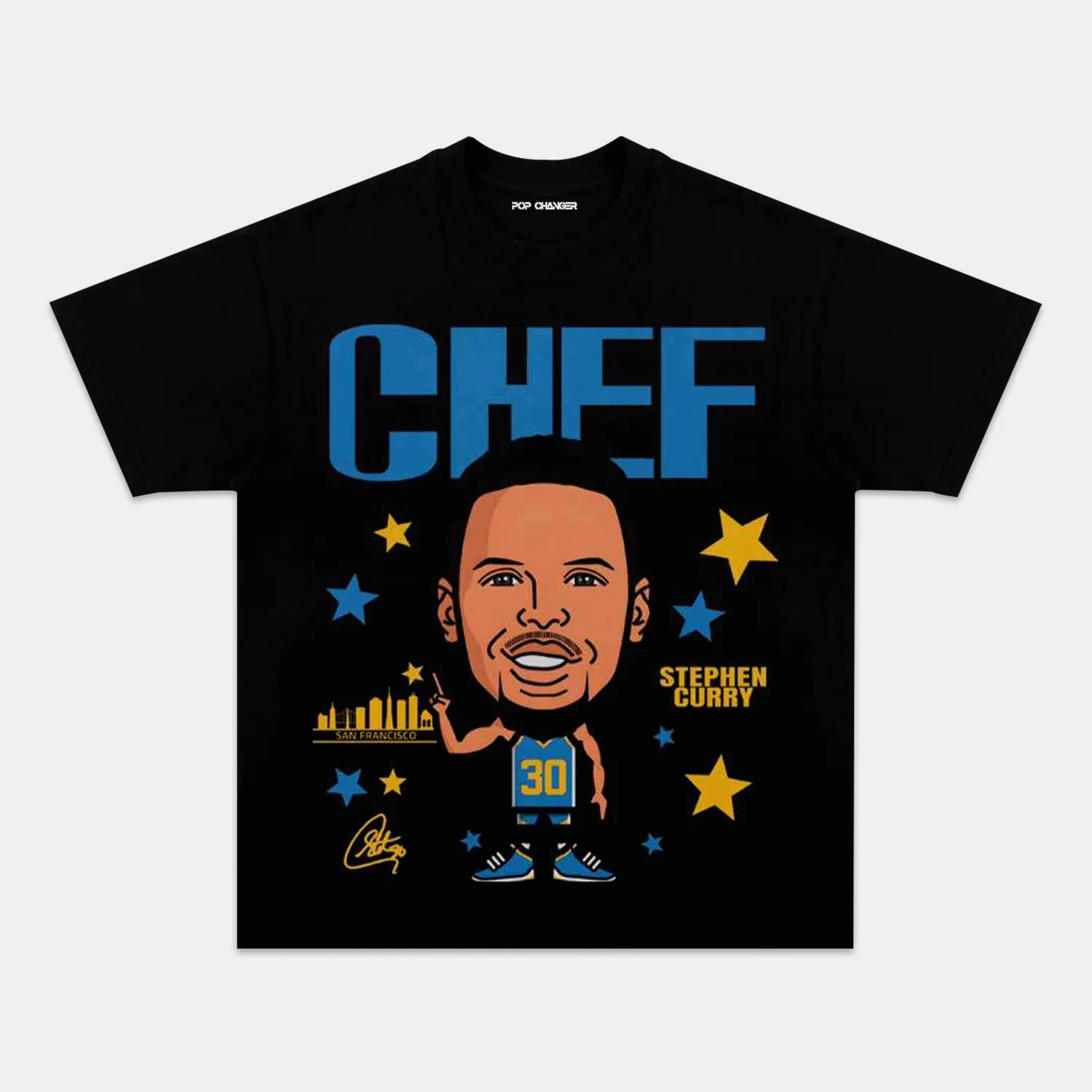 CURRY CARTOON TEE Hoodie, Sweatshirt | CiraTrend.com (Image 1)