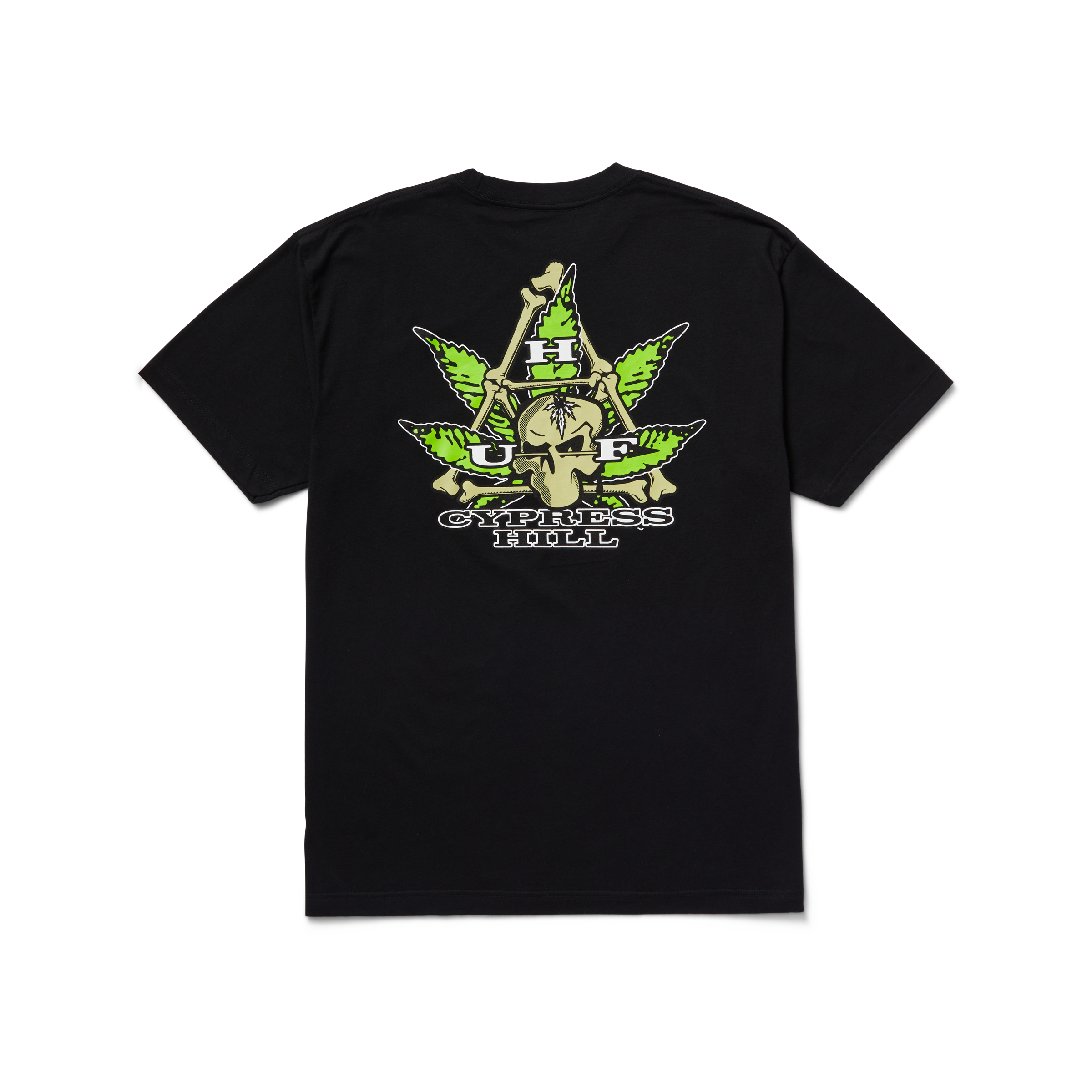 HUF x Cypress Hill Triple Triangle T-Shirt Hoodie, Sweatshirt | CiraTrend.com (Image 2)