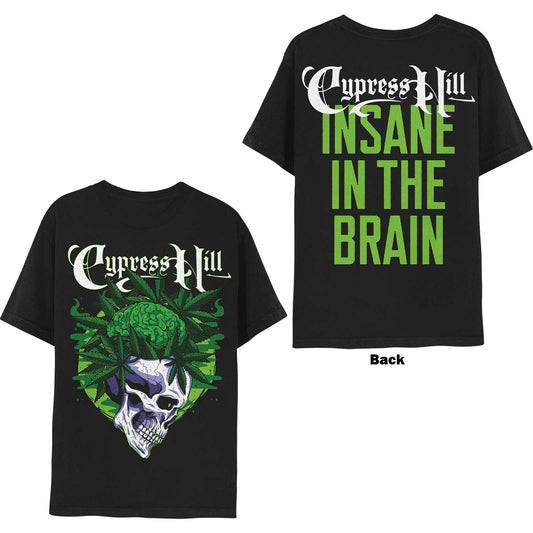 Cypress Hill | Official Band T-Shirt | Insane In The Brain (Back Print)