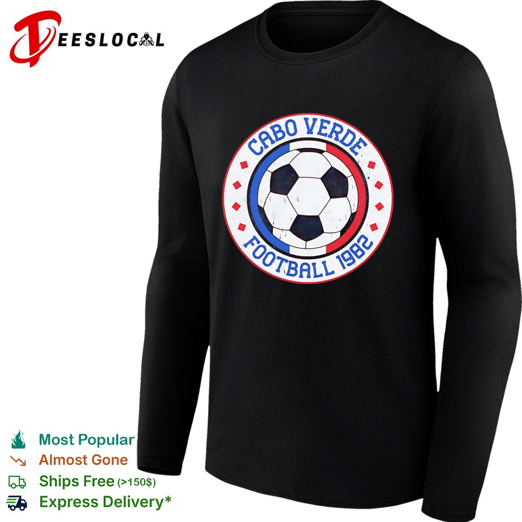 Cabo Verde football 1982 vintage soccer shirt