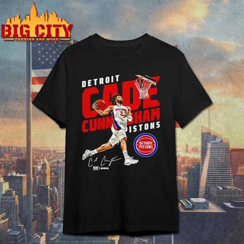 Cade Cunningham Detroit Pistons Slam signature shirt