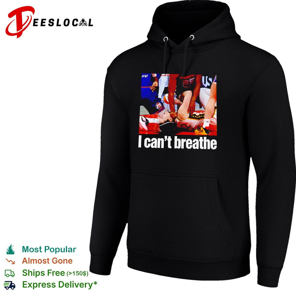 Caitlin Clark Indiana Fever WNBA I can’t breathe shirt