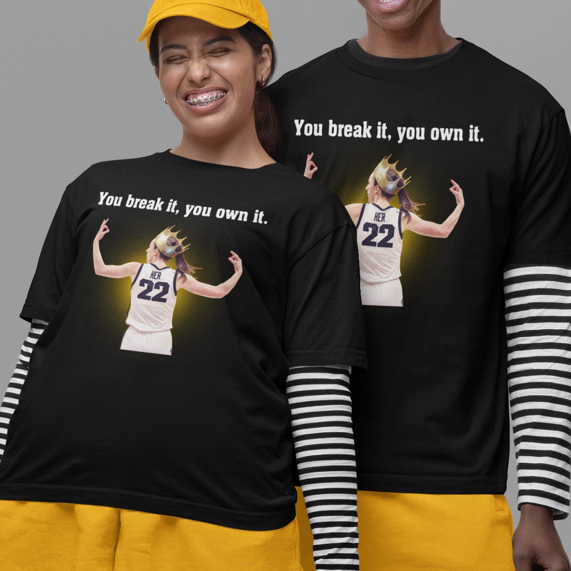 Caitlin Clark You Break It You Own It Shirt
