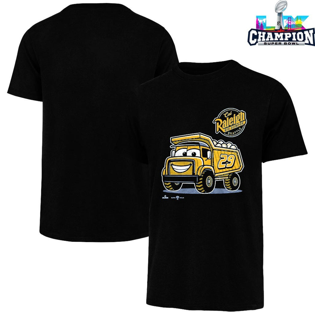 Cal Raleigh Big Dumper Seattle Mariners T-shirts