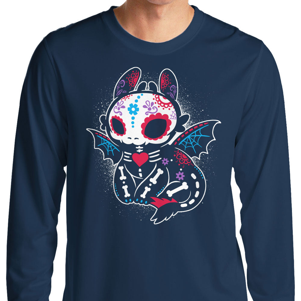 Calavera Fury - Long Sleeve T-Shirt Hoodie, Sweatshirt | CiraTrend.com (Image 3)