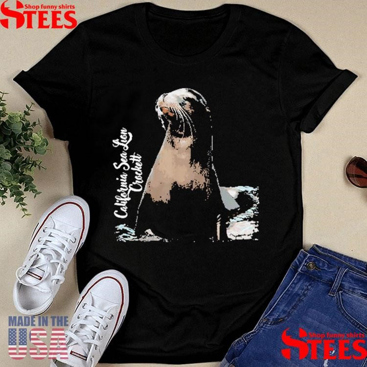 California Sea Lion Crockett T-shirt