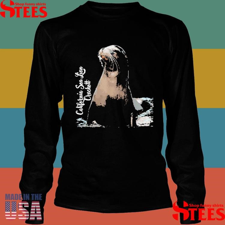 California Sea Lion Crockett T-shirt