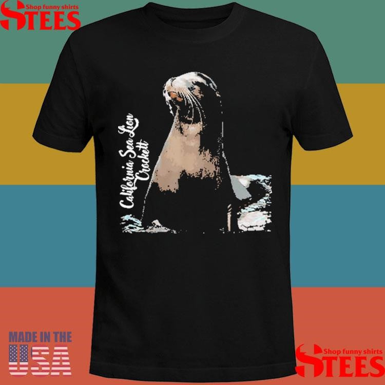 California Sea Lion Crockett T-shirt