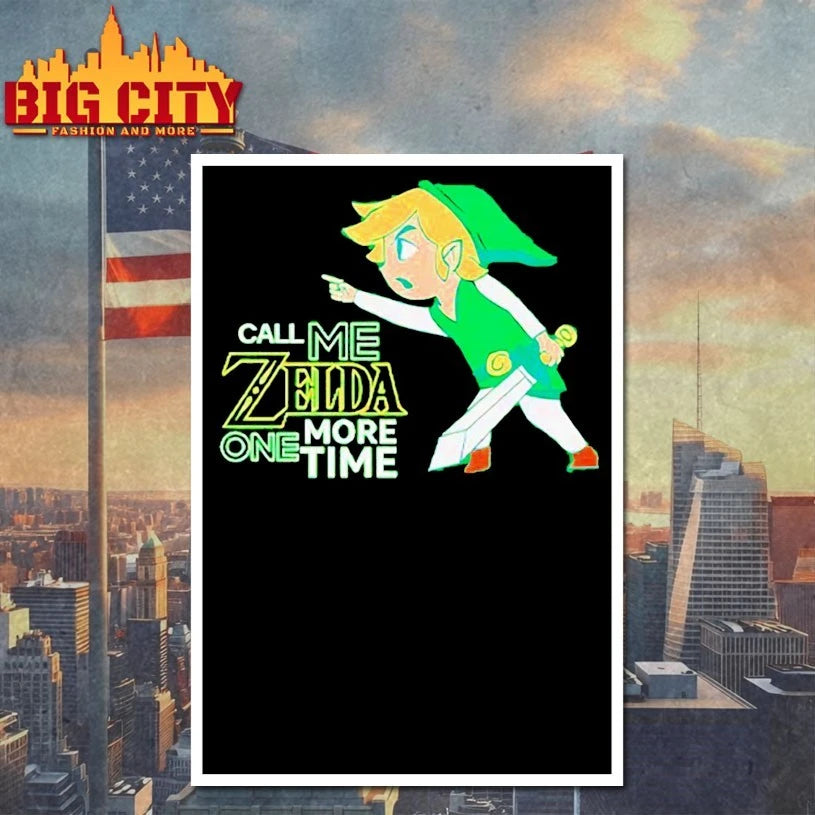Call Me Zelda One More Time shirt