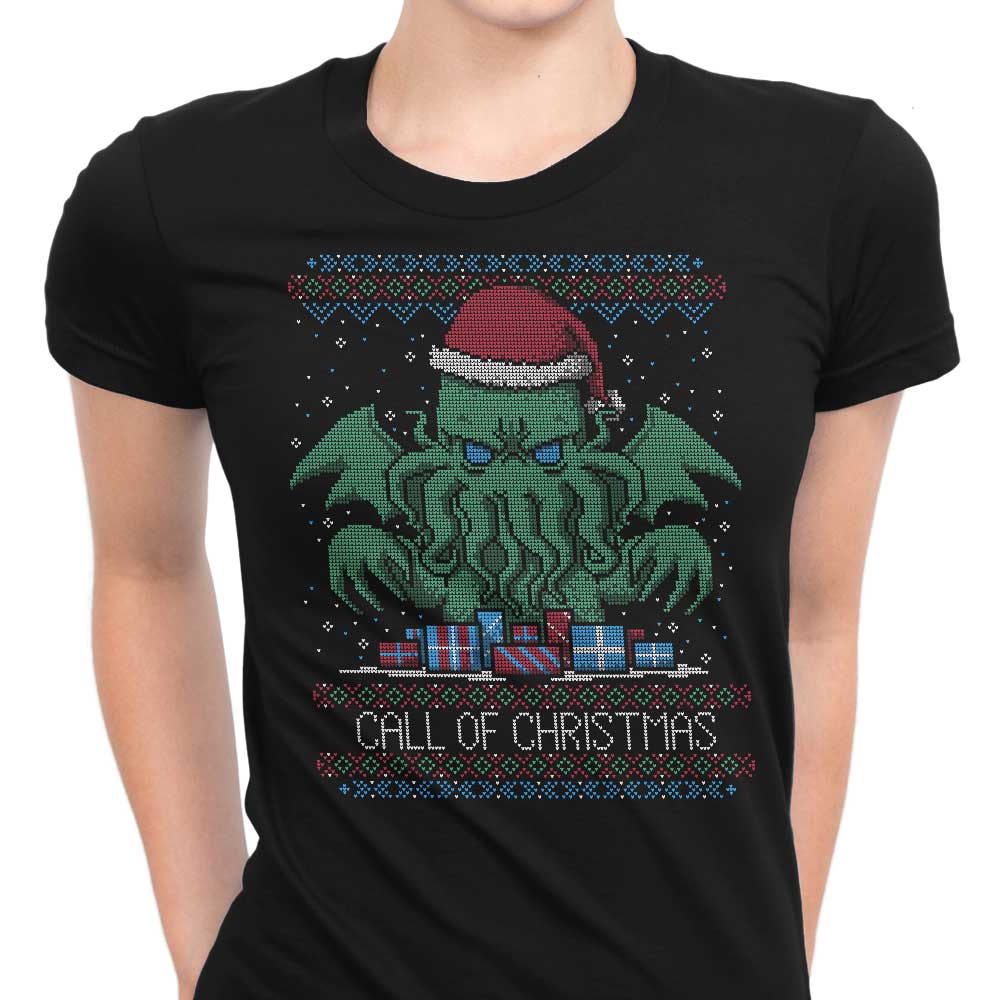 Call of Christmas - Women's Apparel T-Shirts, Hoodie, Sweatshirt | CiraTrend.com (Image 1)