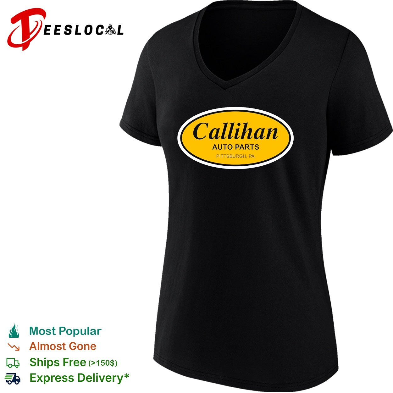 Callihan Auto Parts Pittsburg PA logo shirt