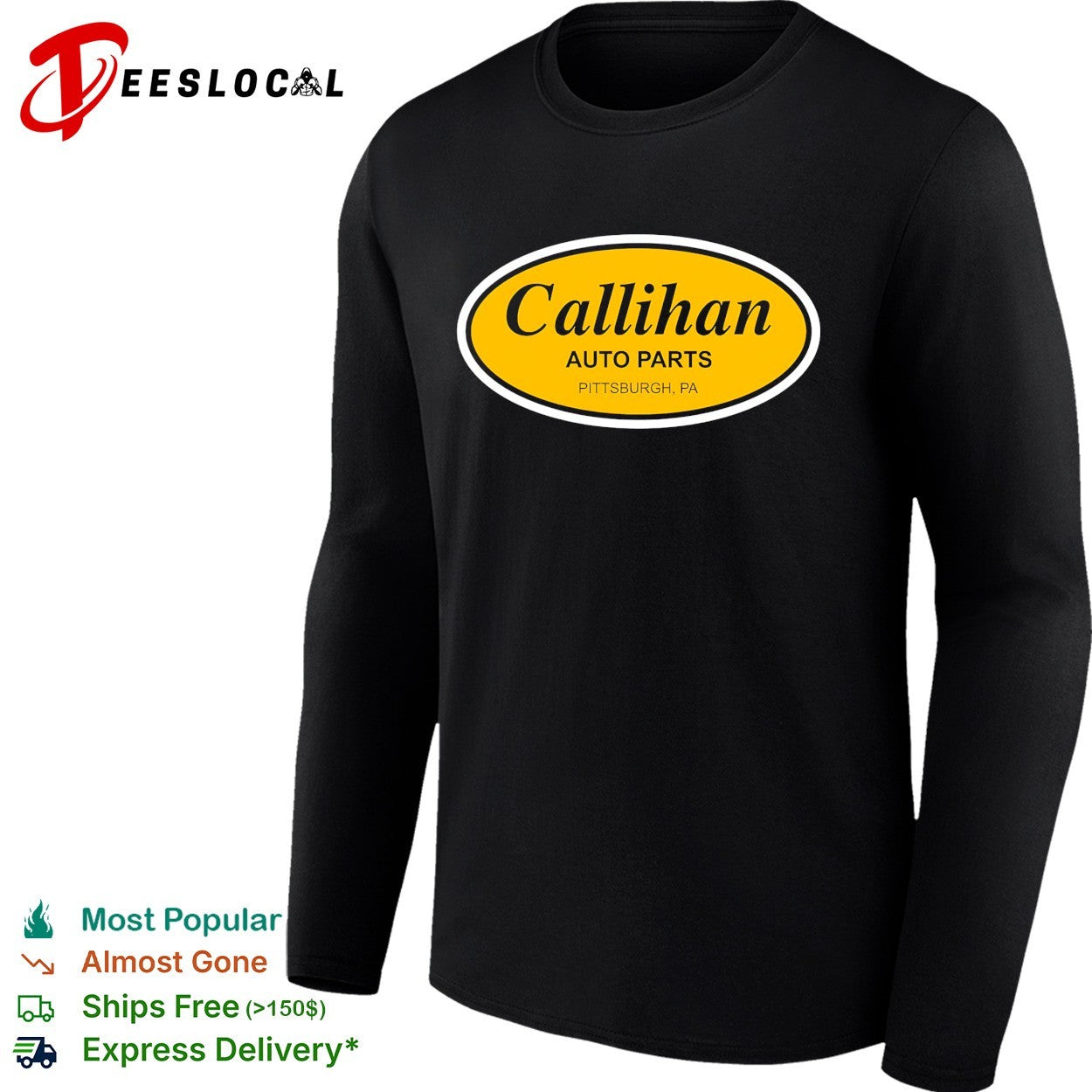 Callihan Auto Parts Pittsburg PA logo shirt