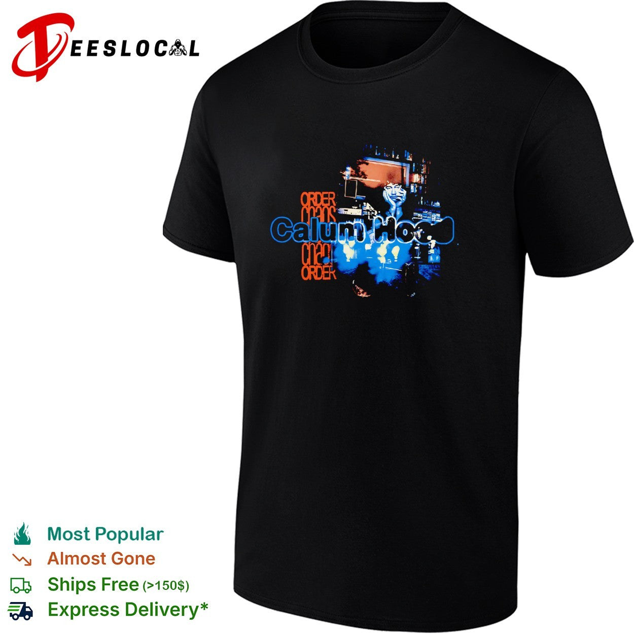 Calum Hood order chaos music concert shirt