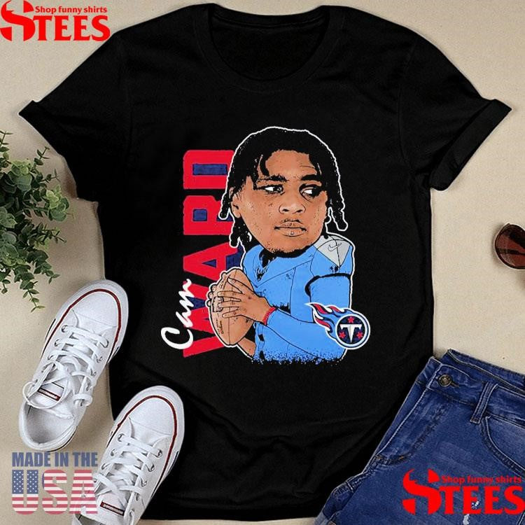 Cameron Ward Tennessee Titans Player T-shirt