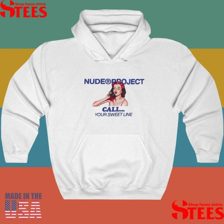 Camiseta Call Gris Nude Project Call Your Sweet Line T-shirt