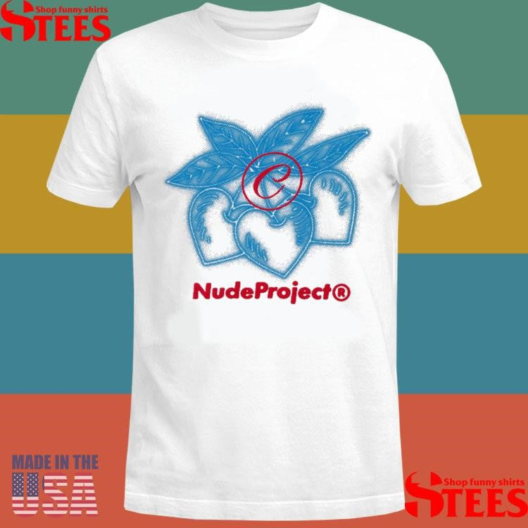 Camiseta Cherry Bomb Blanca Nude Project T-shirt