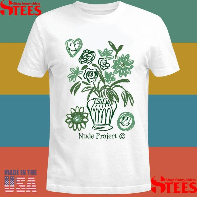 Camiseta Jarrón Blanco Nude Project T-shirt