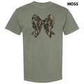 Camouflage Bow Comfort Colors T-Shirt 'NLB' Hoodie, Sweatshirt | CiraTrend.com