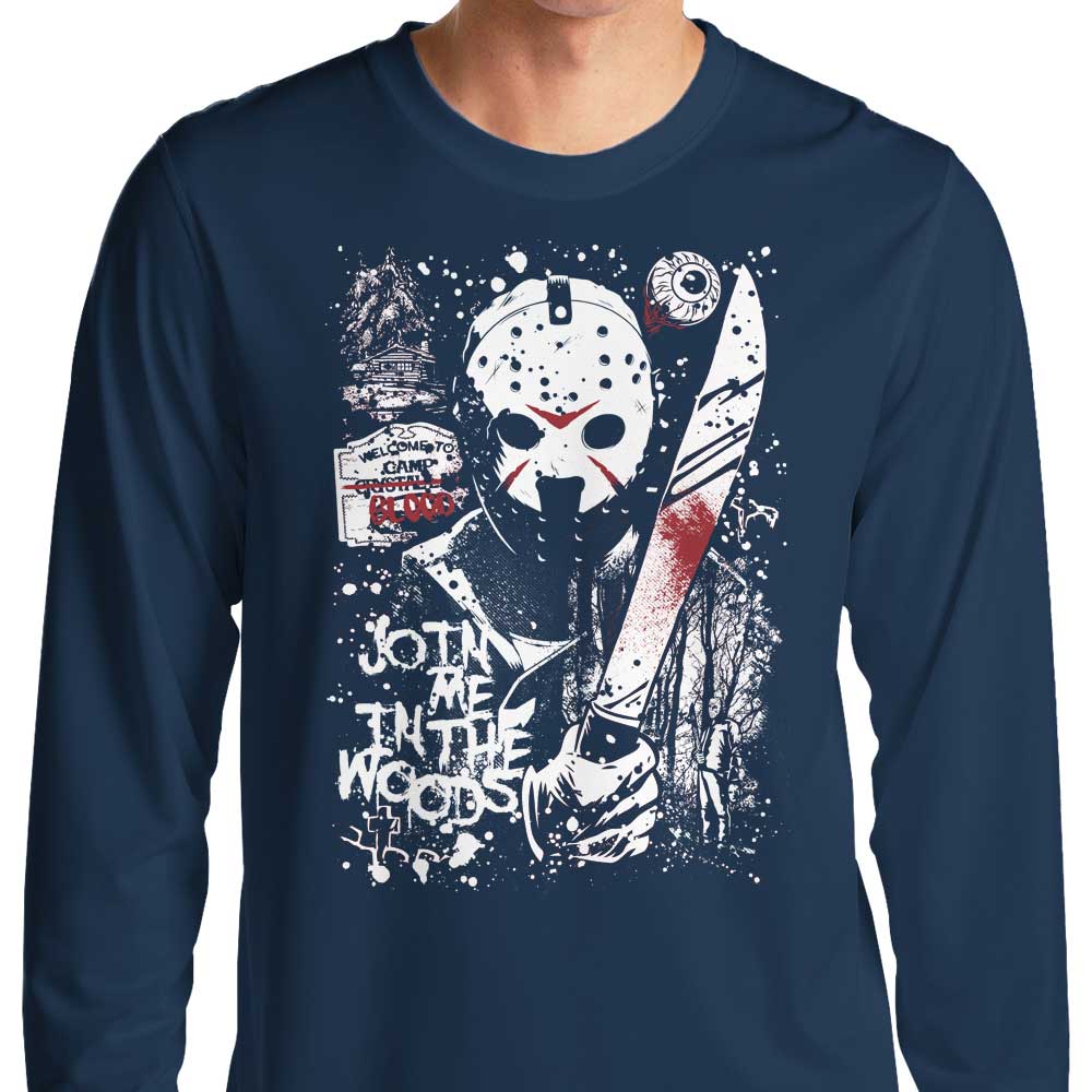 Camp Blood - Long Sleeve T-Shirt Hoodie, Sweatshirt | CiraTrend.com (Image 3)
