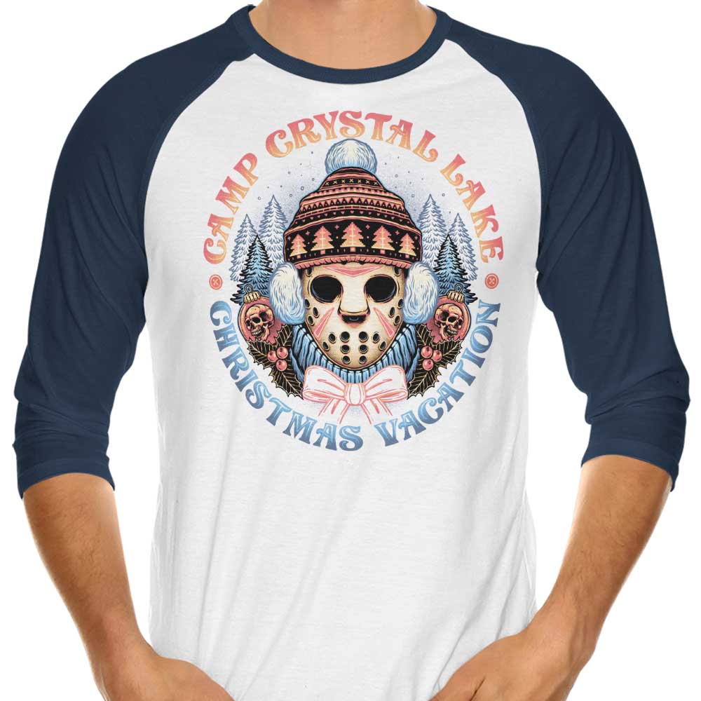 Camp Christmas - 3/4 Sleeve Raglan T-Shirt Hoodie, Sweatshirt | CiraTrend.com (Image 1)