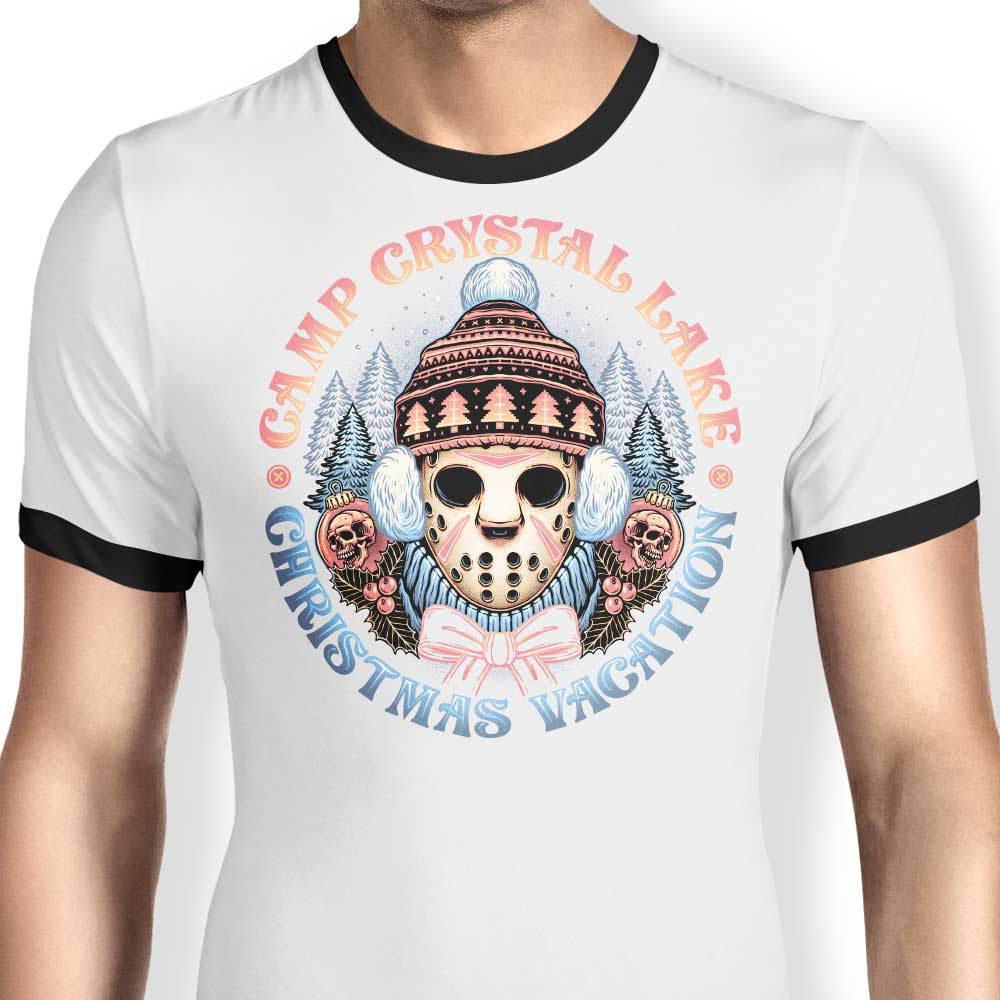 Camp Christmas - Ringer T-Shirt Hoodie, Sweatshirt | CiraTrend.com (Image 1)
