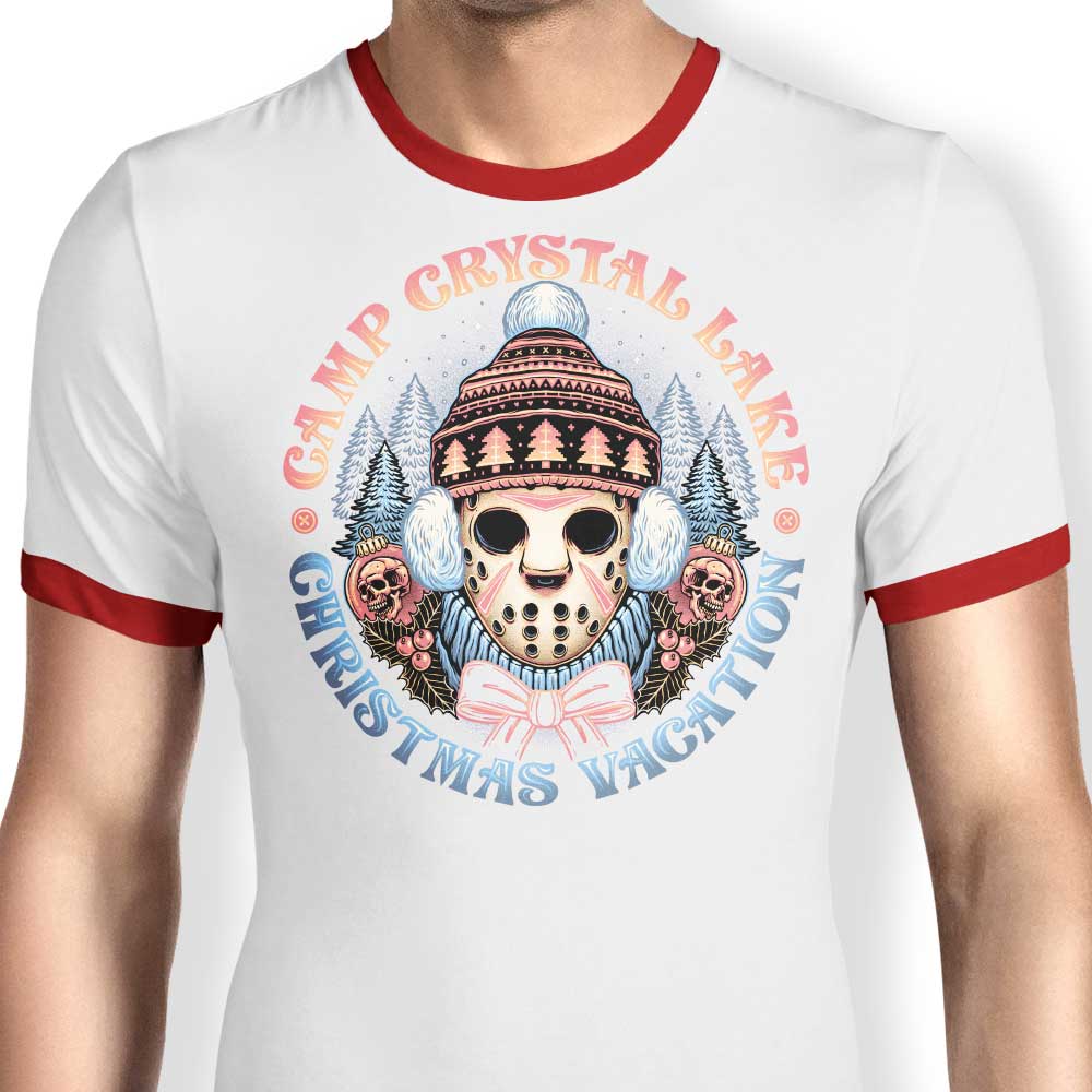 Camp Christmas - Ringer T-Shirt Hoodie, Sweatshirt | CiraTrend.com (Image 3)