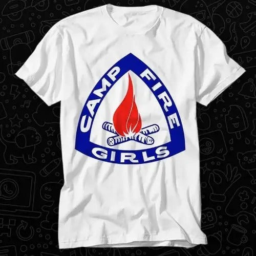 Camp Fire Girls T Shirt Gift For Womens Mens Unisex Top Adult Tee Vintage Music Best Movie Made in USA Hoodie, Sweatshirt