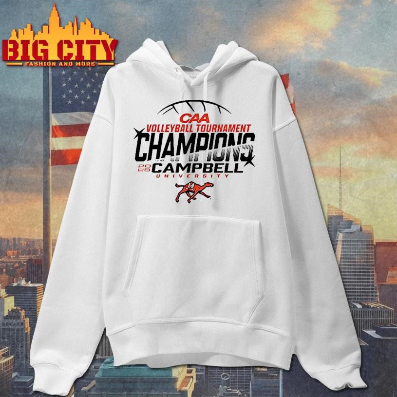Campbell Volleyball Caa Champions University 2025 Shirt