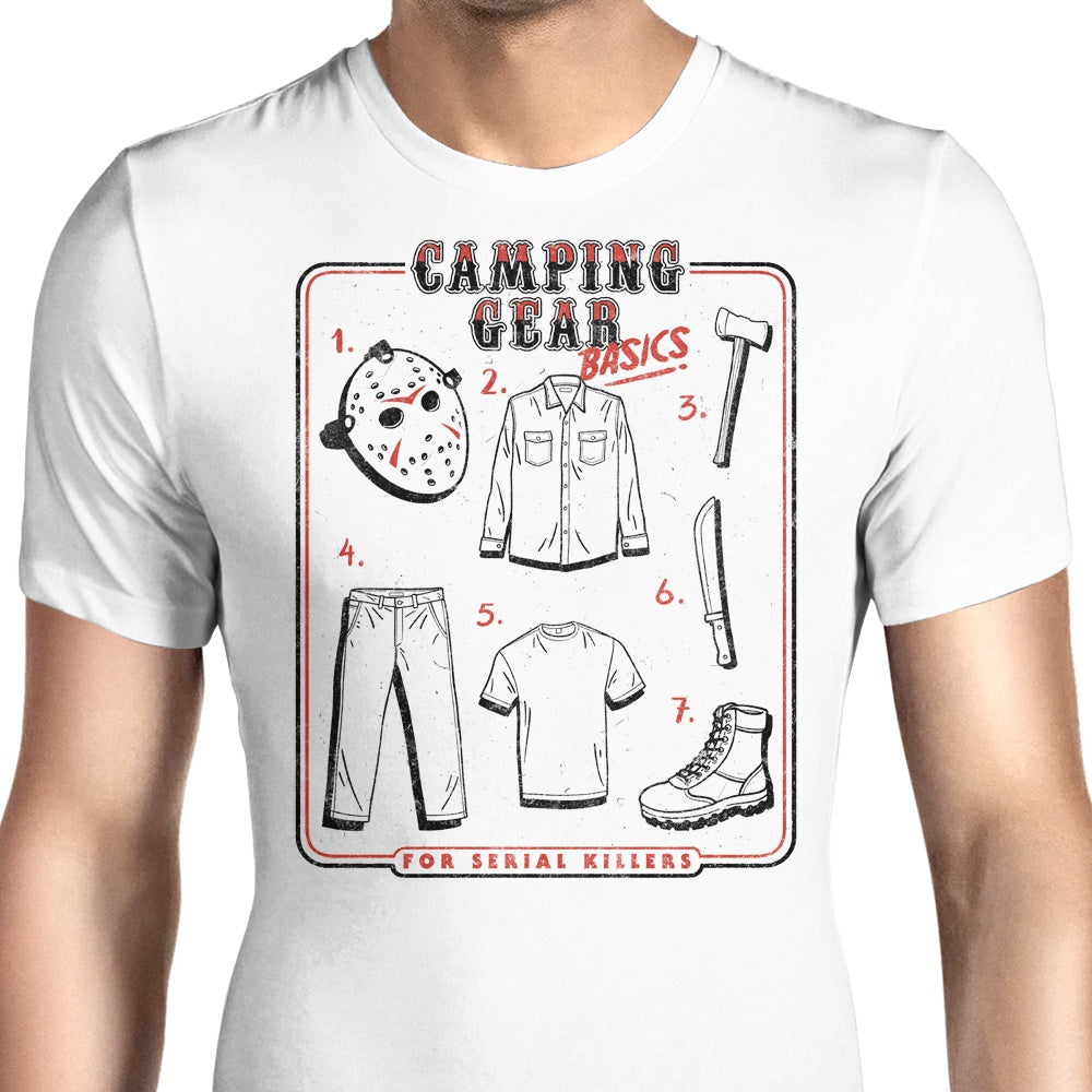 Camping Gear Basics - Men's Apparel T-Shirts, Hoodie, Sweatshirt | CiraTrend.com (Image 1)