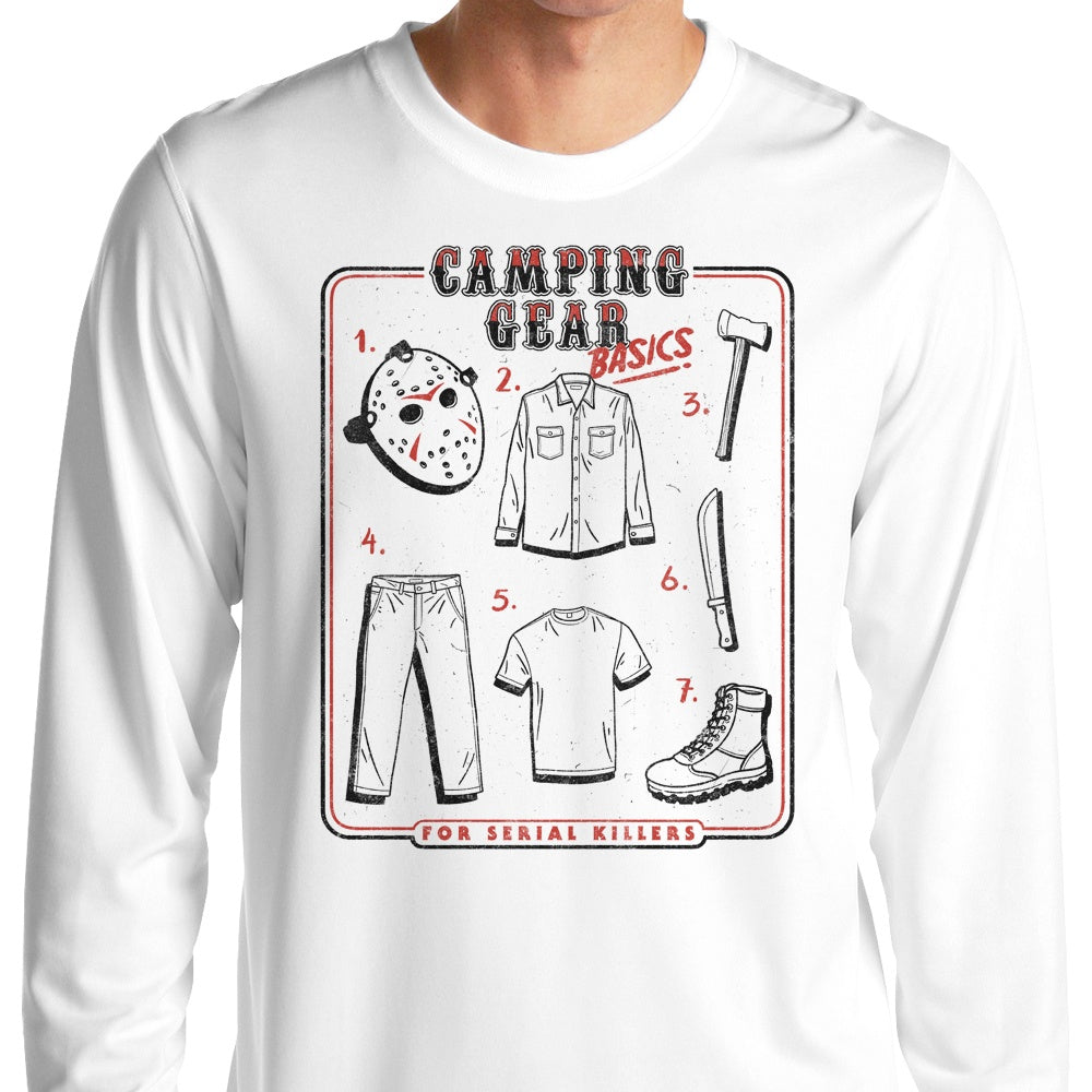 Camping Gear Basics - Long Sleeve T-Shirt Hoodie, Sweatshirt | CiraTrend.com (Image 1)