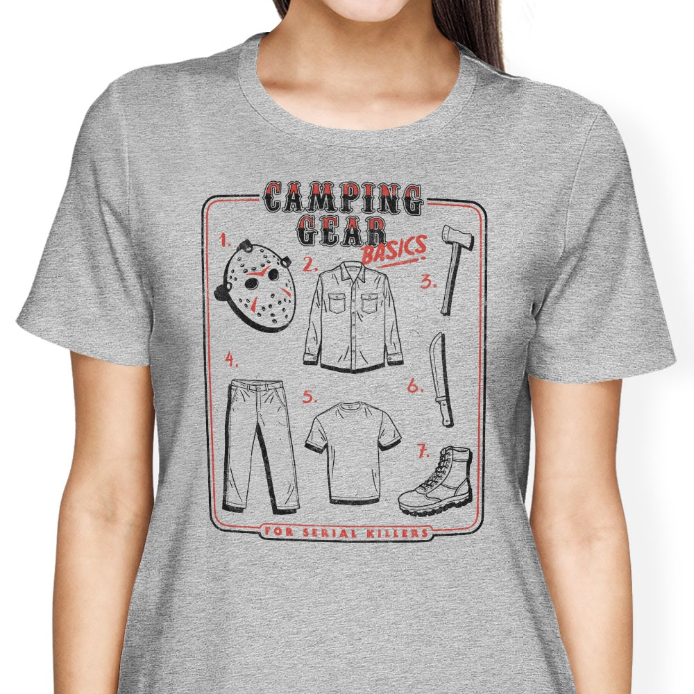 Camping Gear Basics - Women's Apparel T-Shirts, Hoodie, Sweatshirt | CiraTrend.com (Image 2)