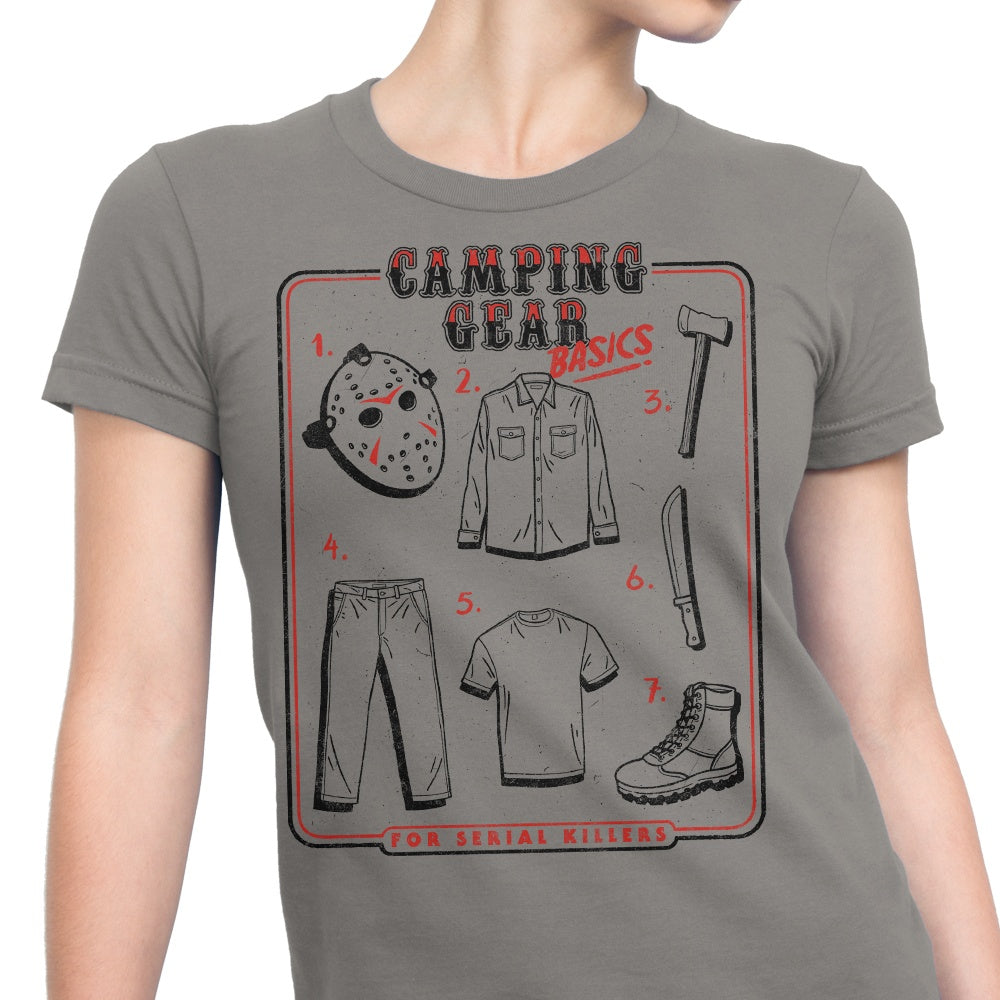 Camping Gear Basics - Women's Apparel T-Shirts, Hoodie, Sweatshirt | CiraTrend.com (Image 5)