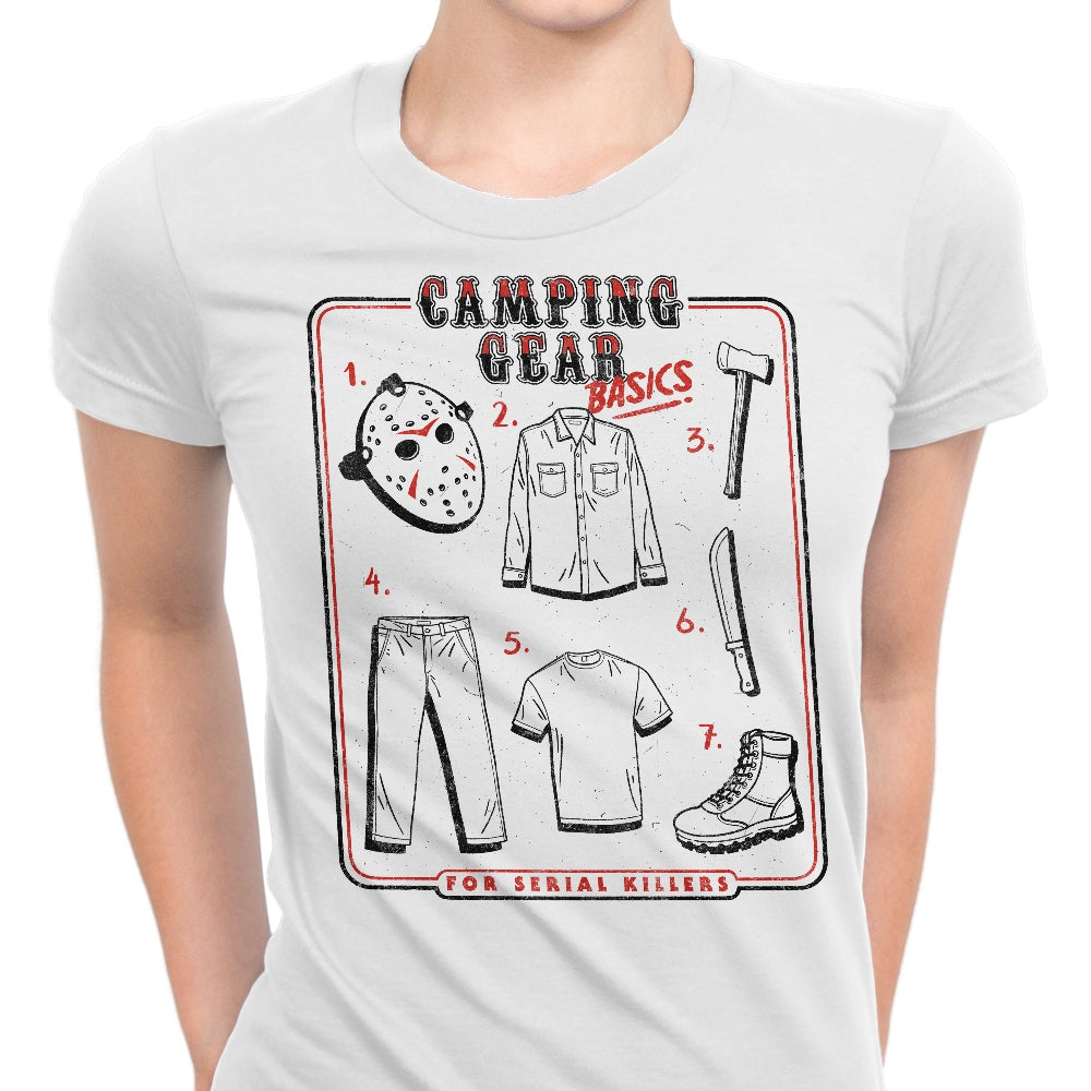 Camping Gear Basics - Women's Apparel T-Shirts, Hoodie, Sweatshirt | CiraTrend.com (Image 4)