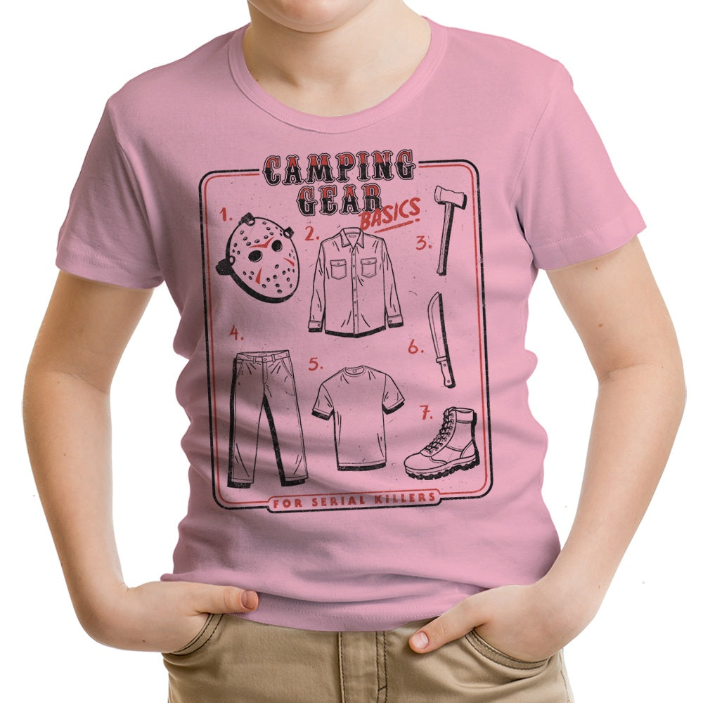 Camping Gear Basics - Youth Apparel T-Shirts, Hoodie, Sweatshirt | CiraTrend.com (Image 3)
