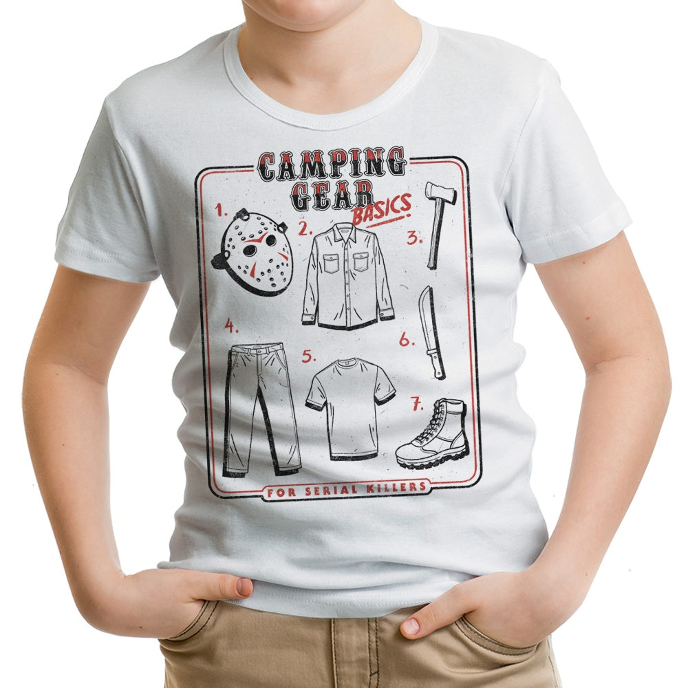 Camping Gear Basics - Youth Apparel T-Shirts, Hoodie, Sweatshirt | CiraTrend.com (Image 1)