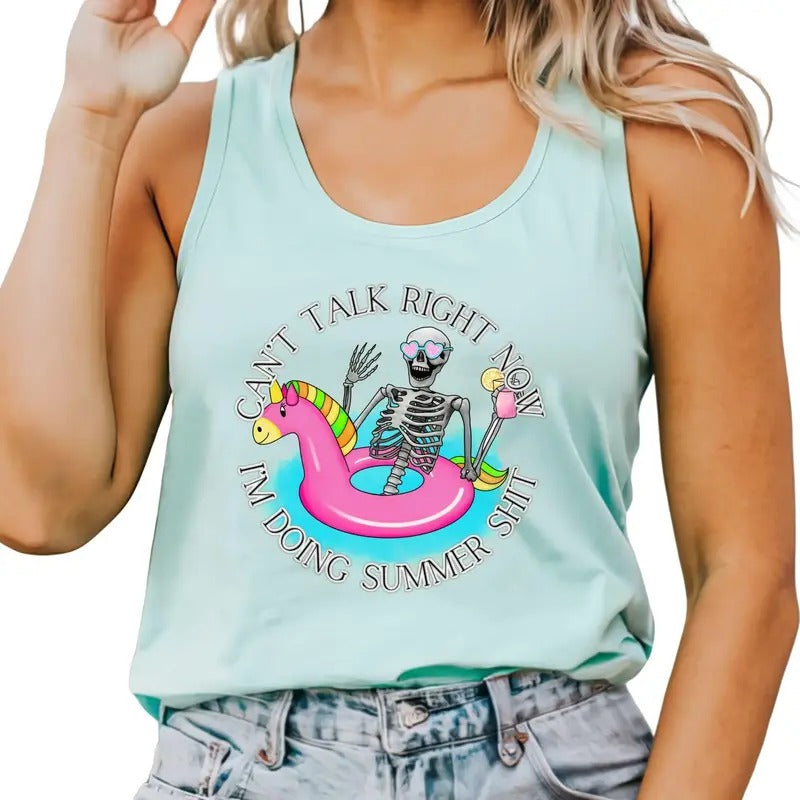 Can't Talk Right Now, I Am Doing Lake Sh&t Tank Top & T-Shirt Hoodie, Sweatshirt | CiraTrend.com