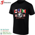 Canada USA Mexico World Cup globe I love cum 2026 shirt