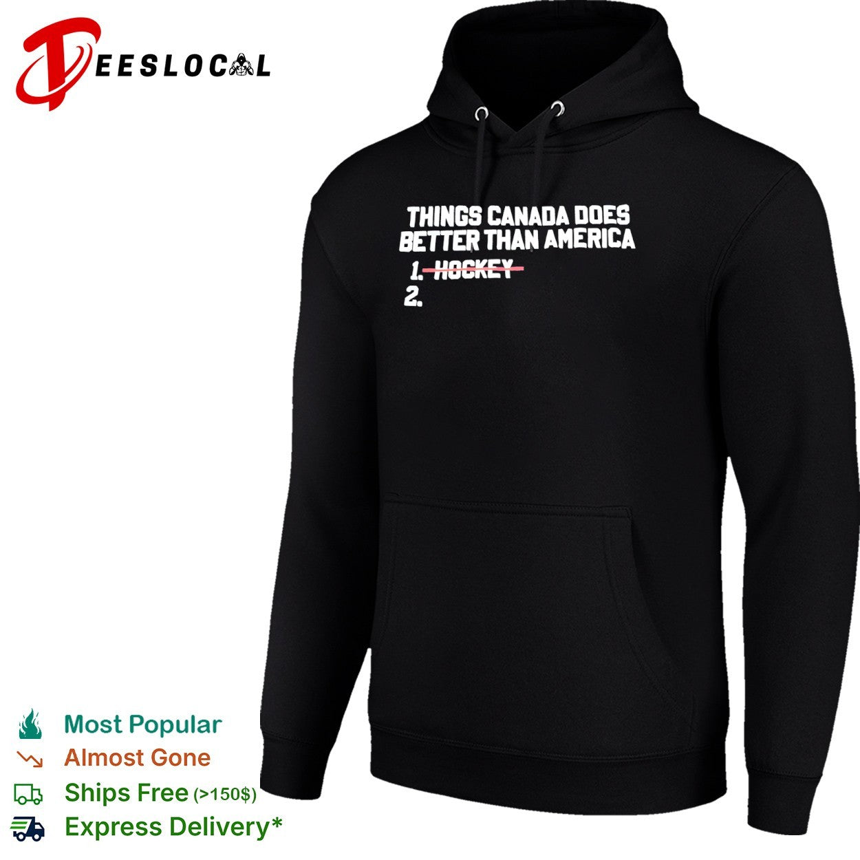 Canada things does better than America hockey shirt