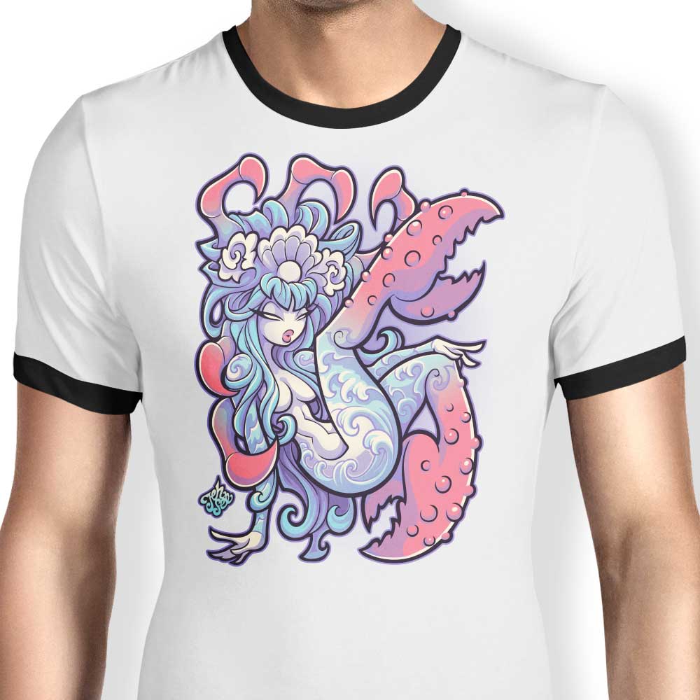 Cancer - Ringer T-Shirt Hoodie, Sweatshirt | CiraTrend.com (Image 1)