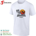 Cancun Mexico sunset palm trees shirt