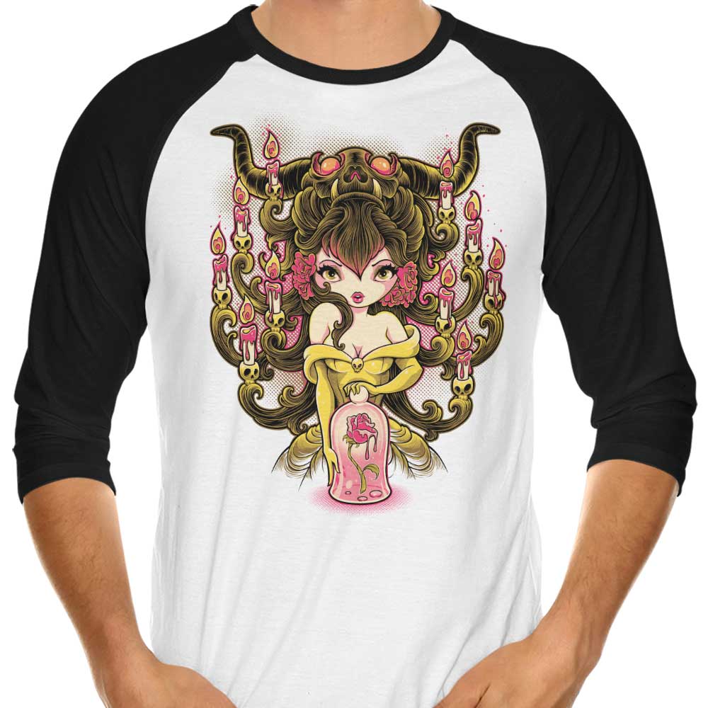 Candelabra - 3/4 Sleeve Raglan T-Shirt Hoodie, Sweatshirt | CiraTrend.com (Image 1)