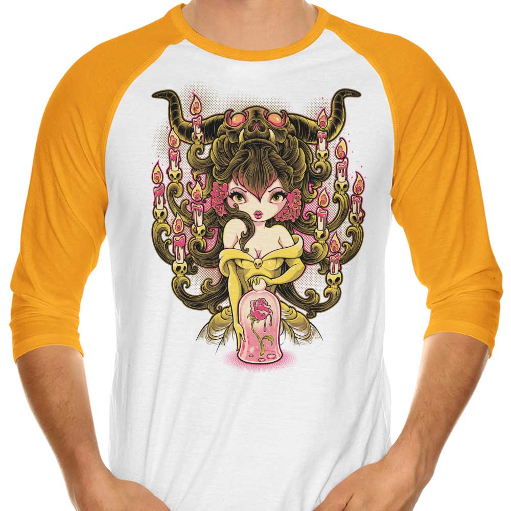 Candelabra - 3/4 Sleeve Raglan T-Shirt Hoodie, Sweatshirt | CiraTrend.com (Image 3)