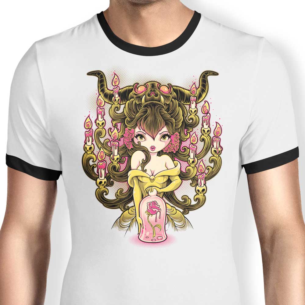Candelabra - Ringer T-Shirt Hoodie, Sweatshirt | CiraTrend.com (Image 1)