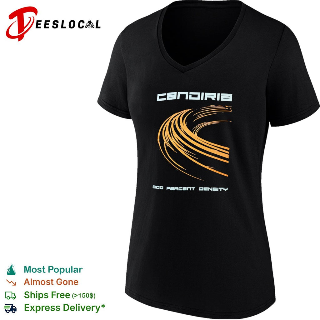 Candiria 300 Percent Density Abstract Motion Lines Heavy Metal Music Band shirt