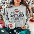 Candy Cane North Pole Vintage Christmas Old Fashion Unisex Sweatshirt Classic Tee Hoodie | CiraTrend.com