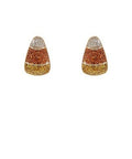 Candy Corn Glitter Stud Earrings T-Shirts, Hoodie, Sweatshirt | CiraTrend.com