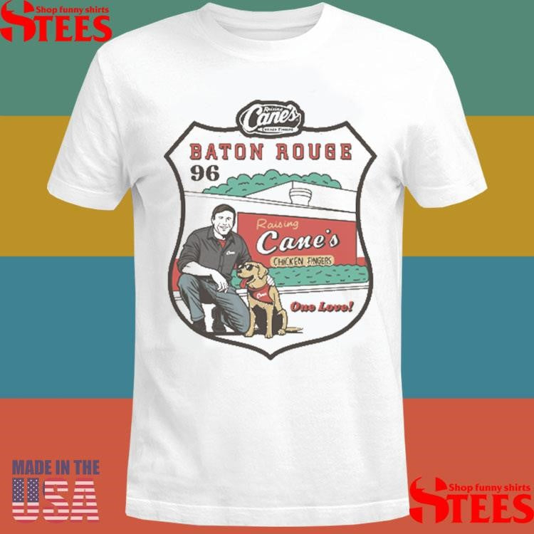Cane’s Road Trip Baton Rouge Shirts